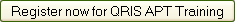 Register now for QRIS APT Training