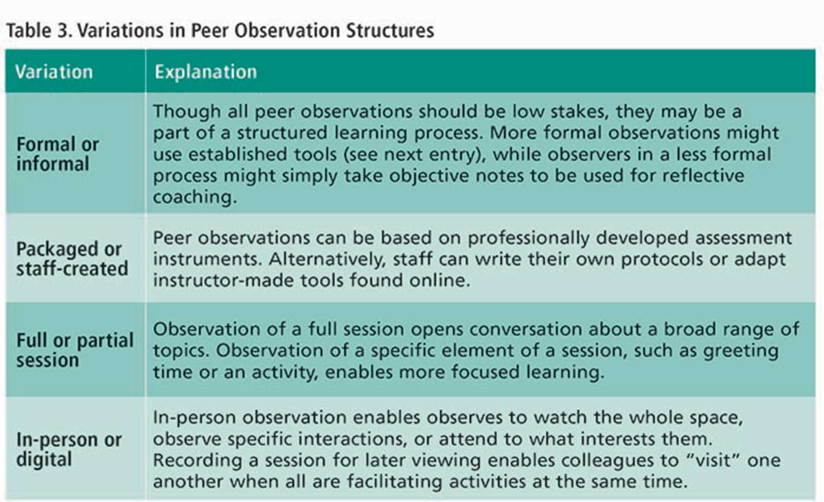 ProfDevelopmentArticleTableThreePeerObservationVariationsP27