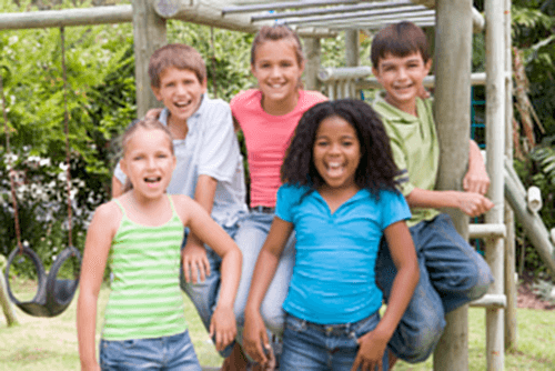 Kids on Playground