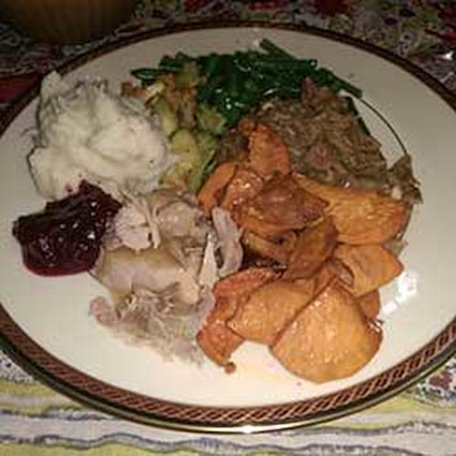 thanksgiving plate