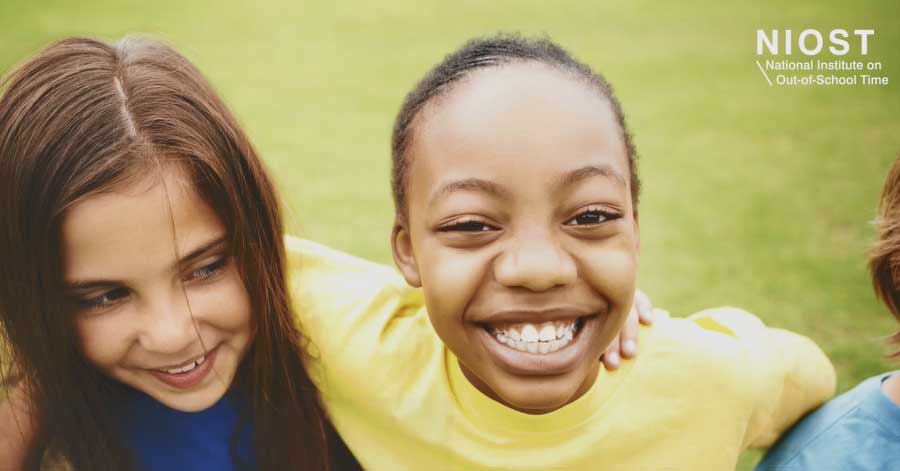 Girls smiling